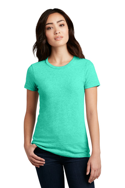 District- District ® Women's Perfect Blend® CVC Tee. DM108L-Medtech- 1