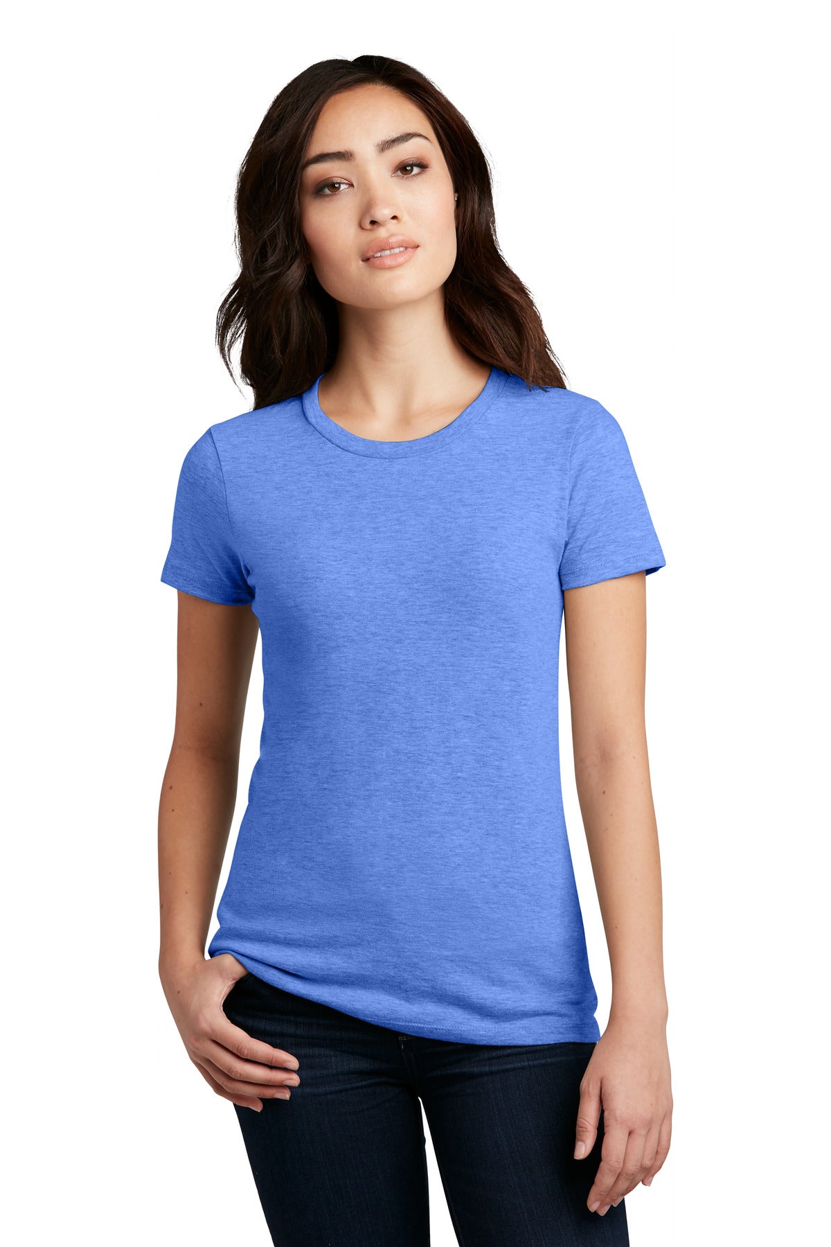 District- District ® Women's Perfect Blend® CVC Tee. DM108L-Medtech- 10