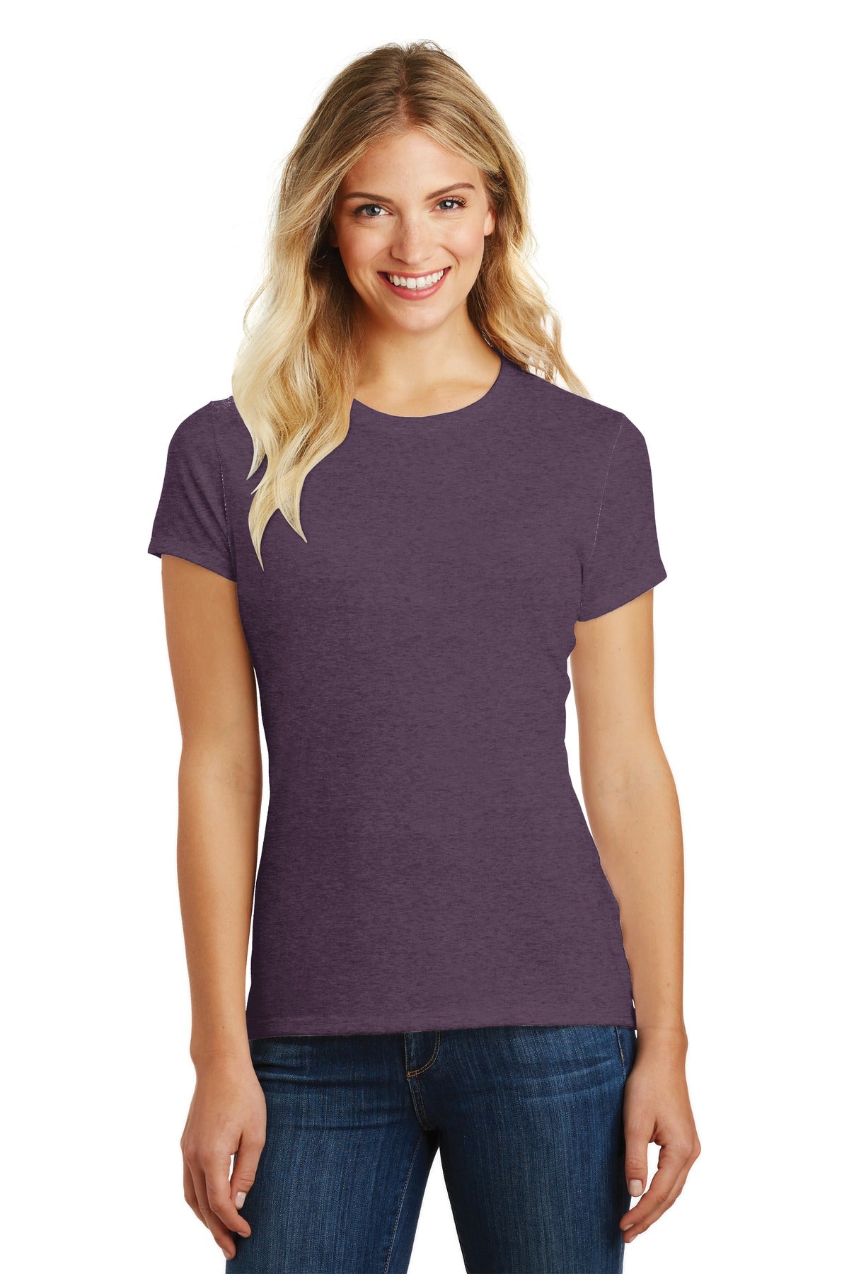 District- District ® Women's Perfect Blend® CVC Tee. DM108L-Medtech- 6