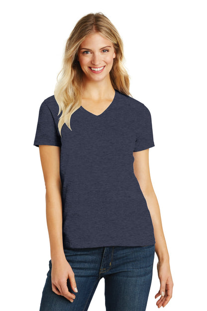 District- District® Women's Perfect Blend® CVC V-Neck Tee. DM1190L-Medtech- 11