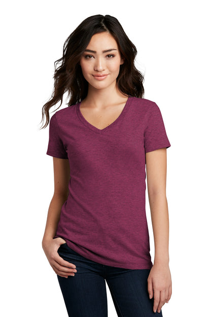 District- District® Women's Perfect Blend® CVC V-Neck Tee. DM1190L-Medtech- 18