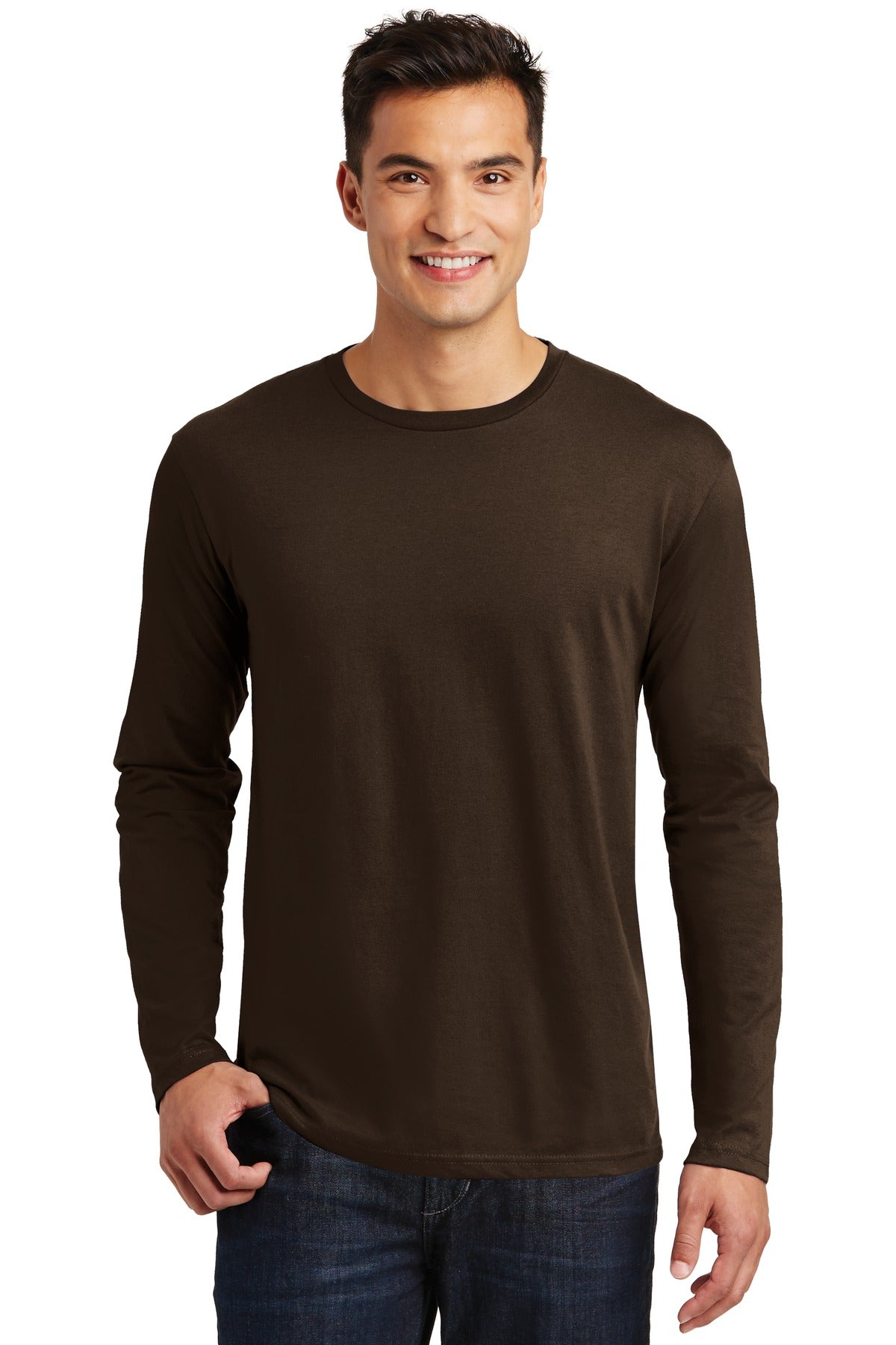 District- District ® Perfect Weight® Long Sleeve Tee. DT105-Medtech- 3