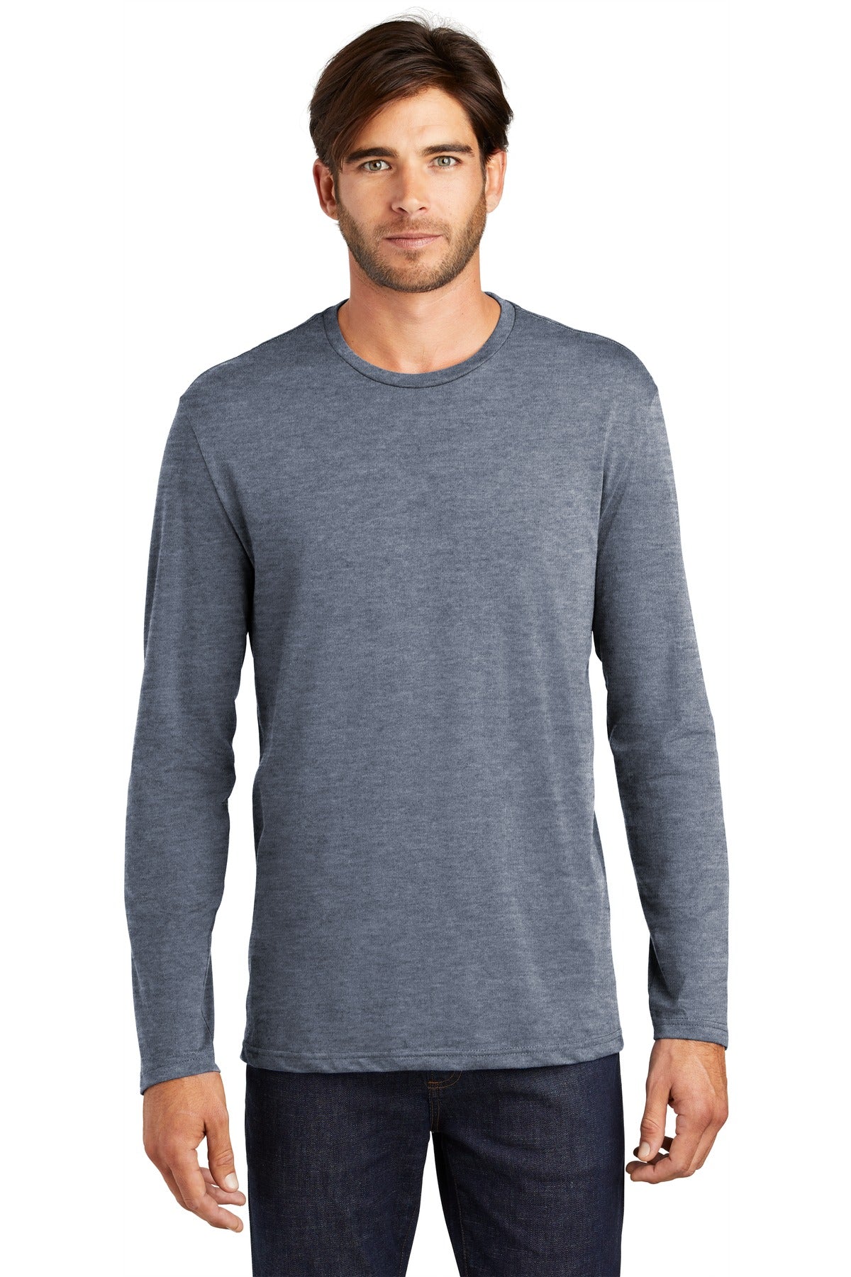 District- District ® Perfect Weight® Long Sleeve Tee. DT105-Medtech- 5