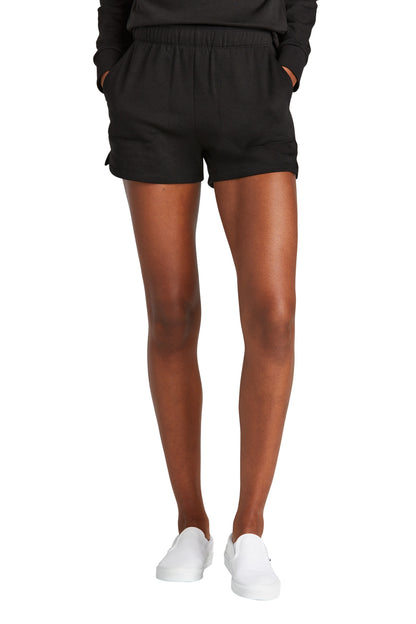 District- District® Women's Perfect Tri® Fleece Short DT1309-Medtech- 1