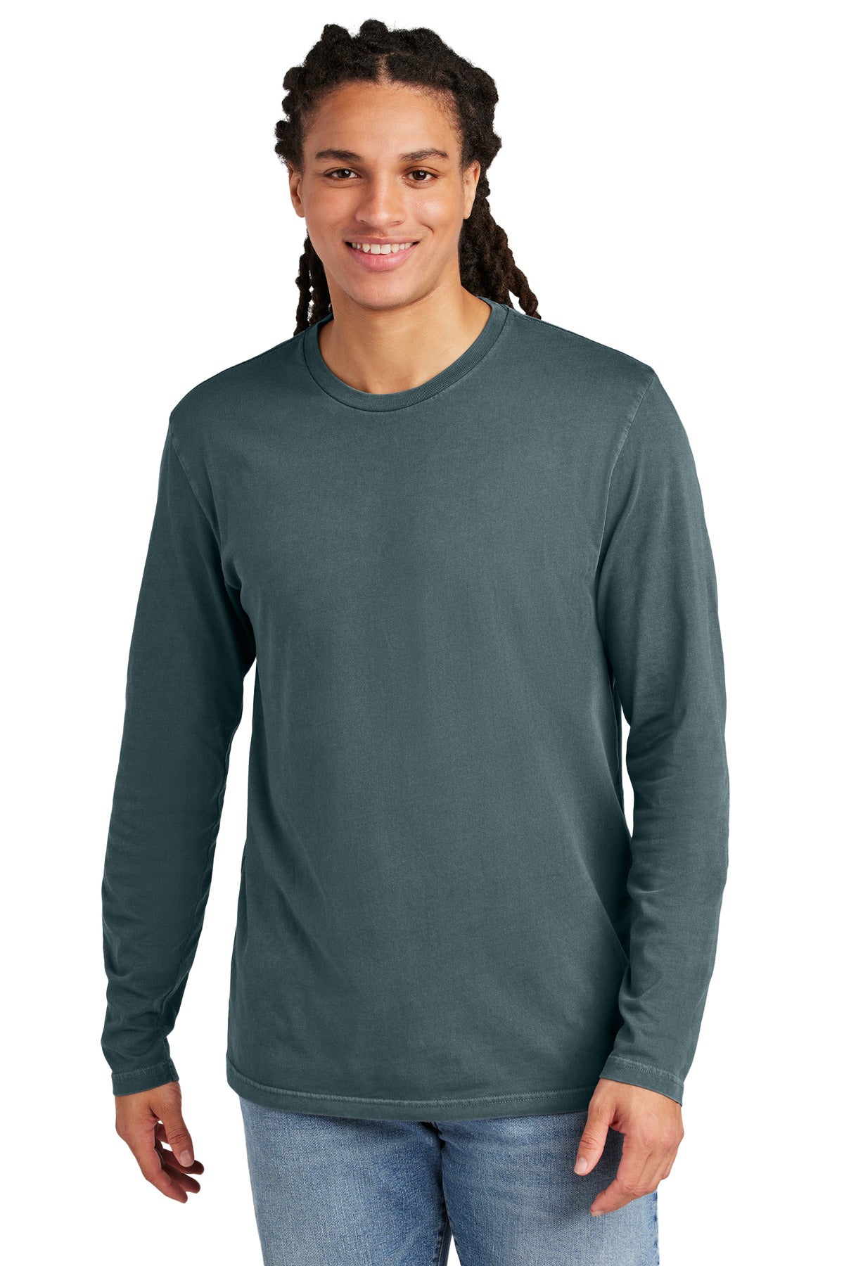 District- District Wash™ Long Sleeve Tee DT2103-Medtech- 2