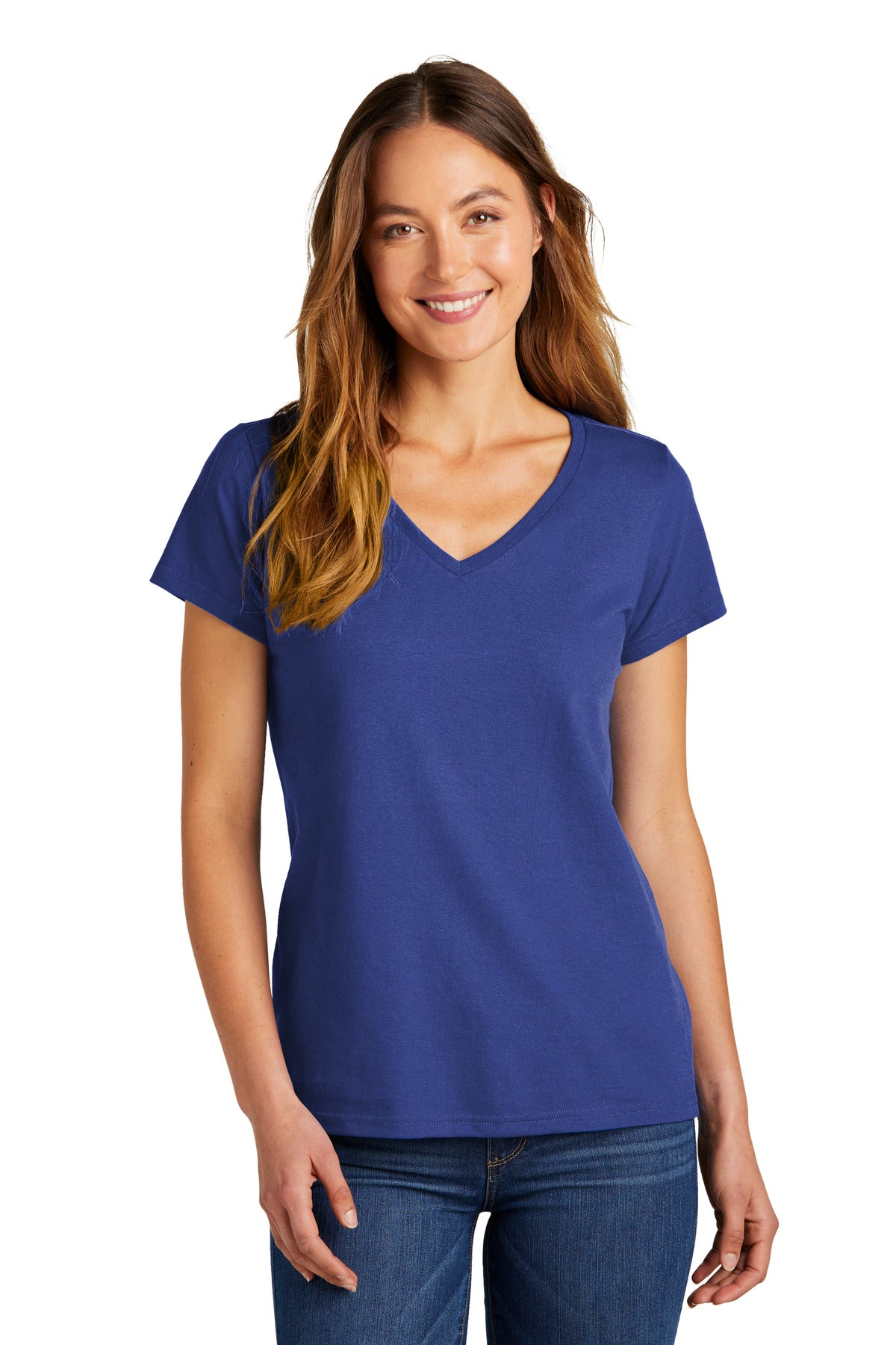 District- District® Women's The Concert Tee® V-Neck DT5002-Medtech- 3