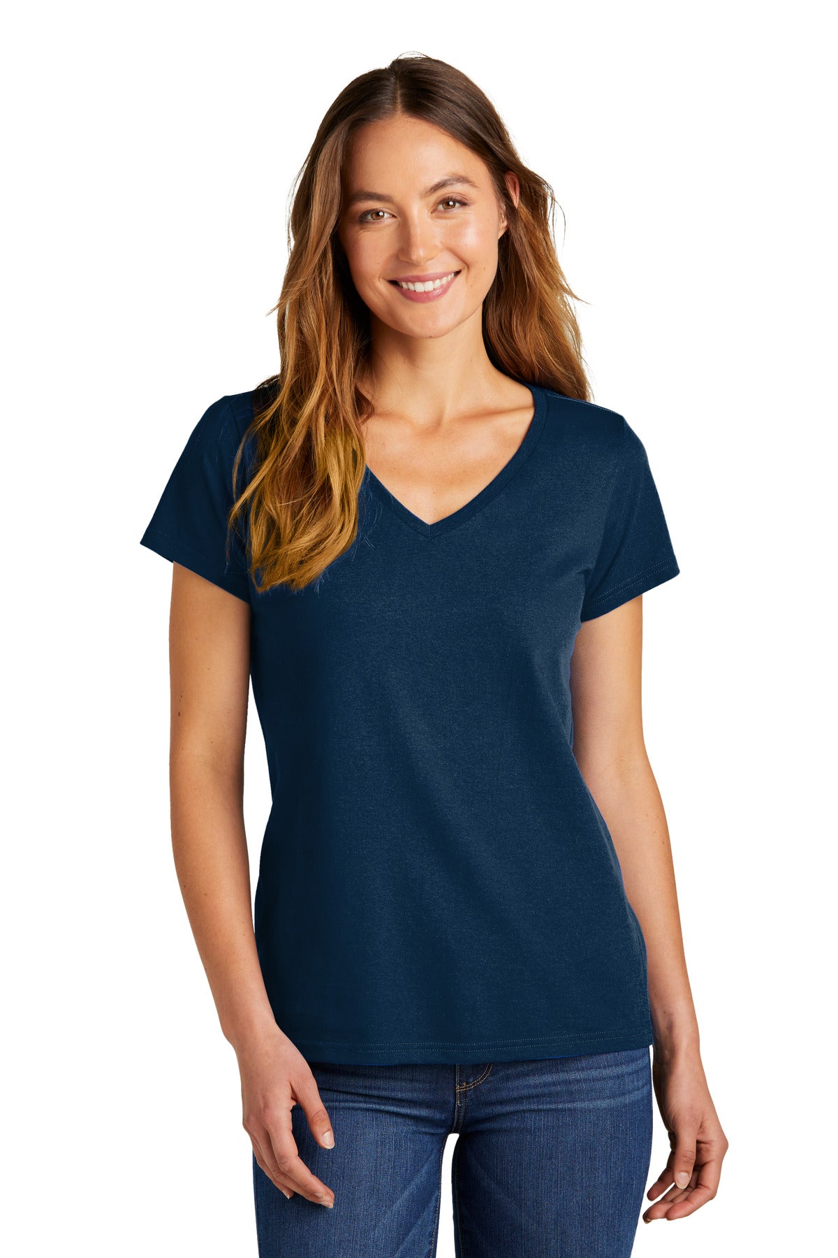 District- District® Women's The Concert Tee® V-Neck DT5002-Medtech- 6