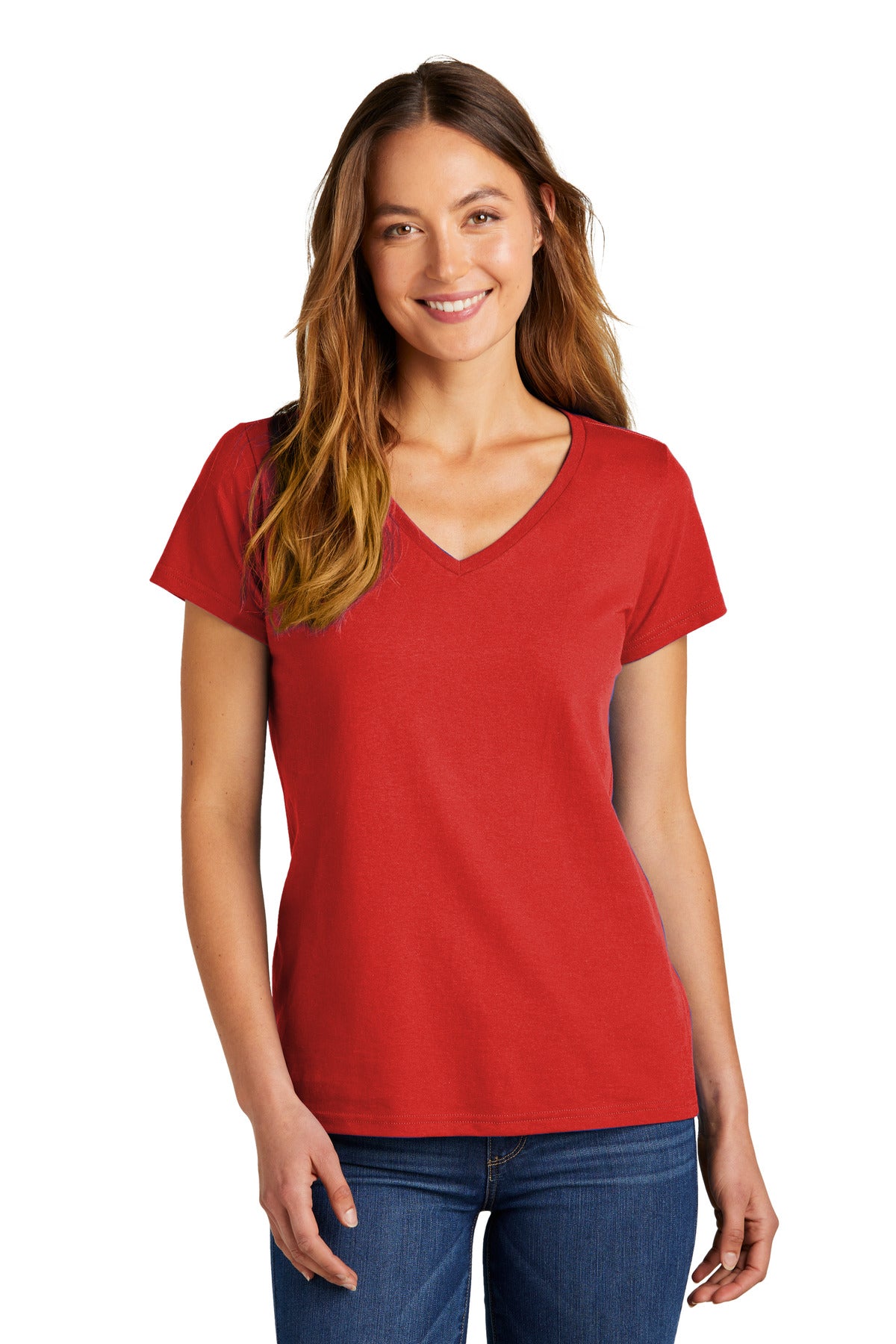 District- District® Women's The Concert Tee® V-Neck DT5002-Medtech- 7