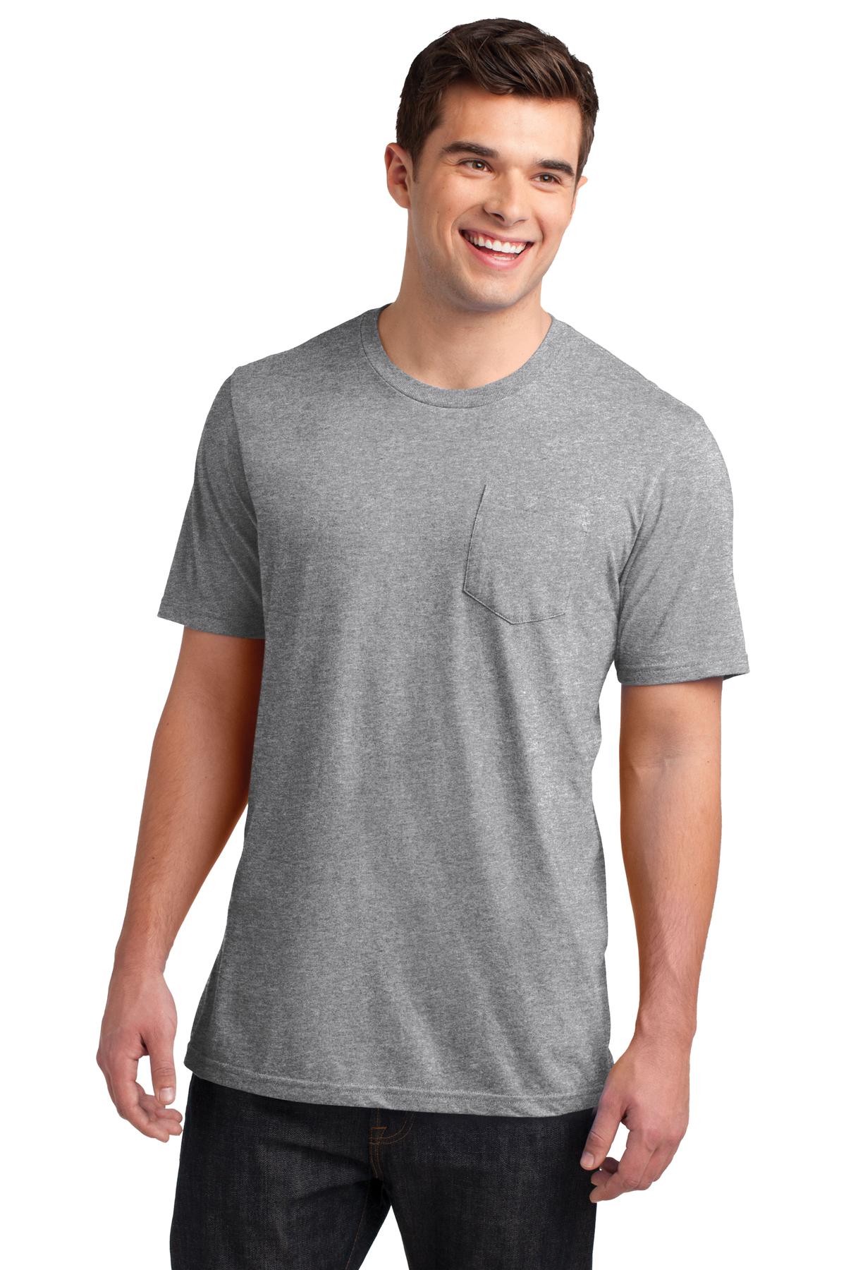 District- District® Very Important Tee® with Pocket. DT6000P-Medtech- 6