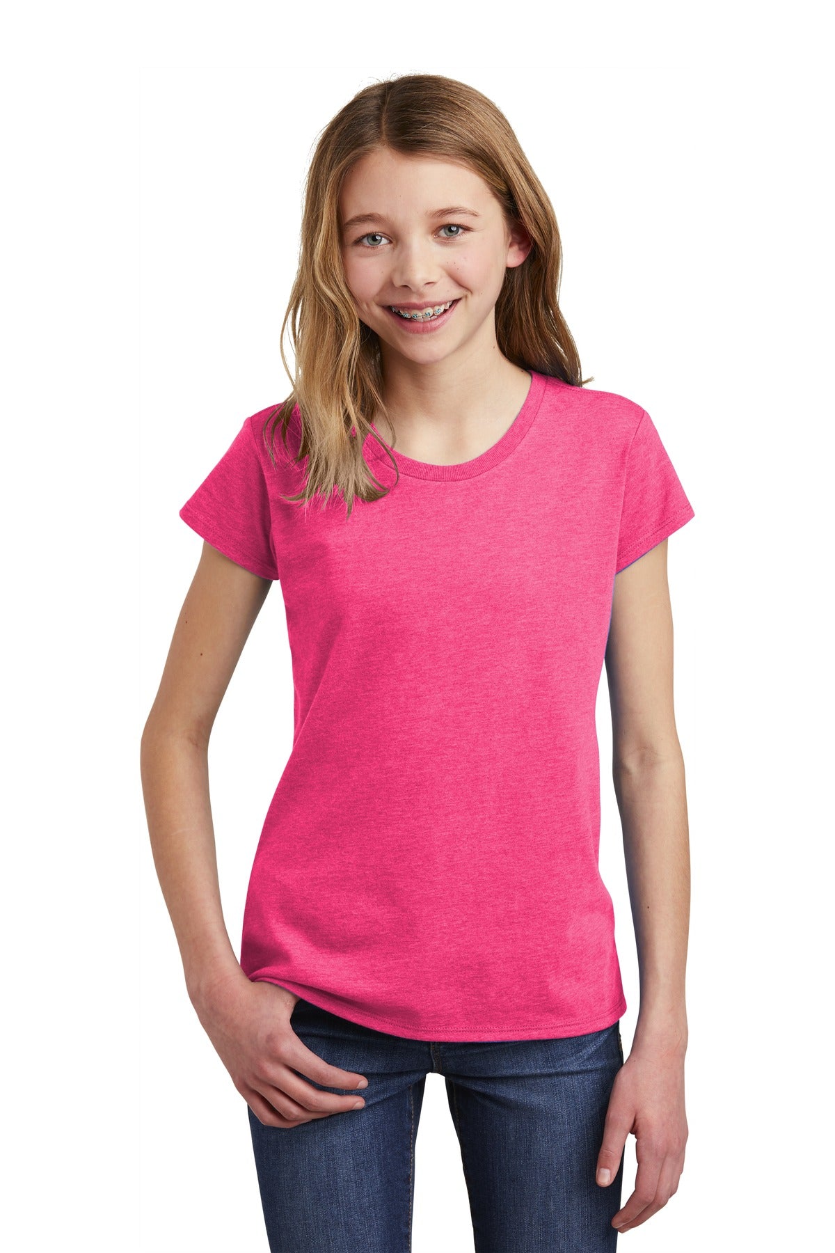 District- District ® Girls Very Important Tee ® .DT6001YG-Medtech- 2