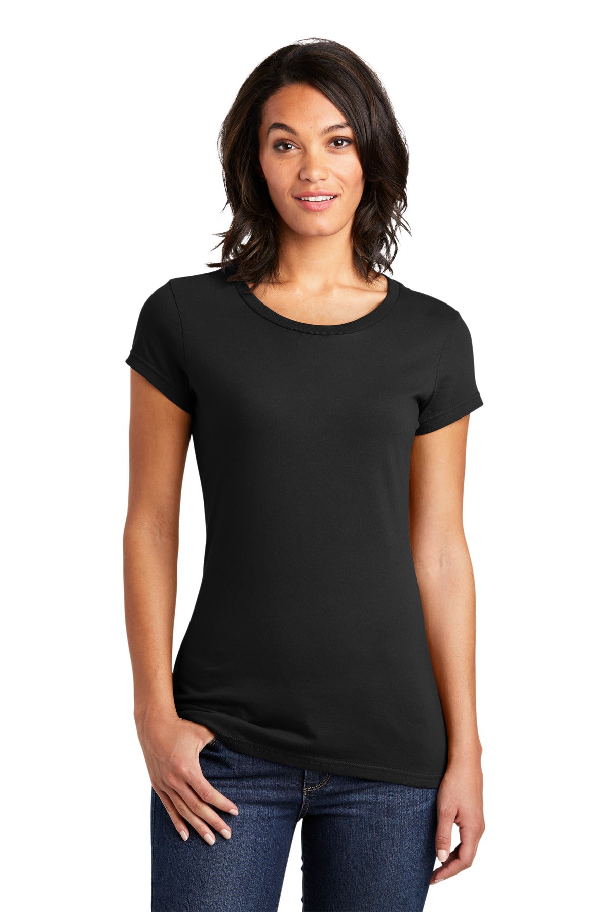 District- District® Women's Fitted Very Important Tee®. DT6001-Medtech- 1