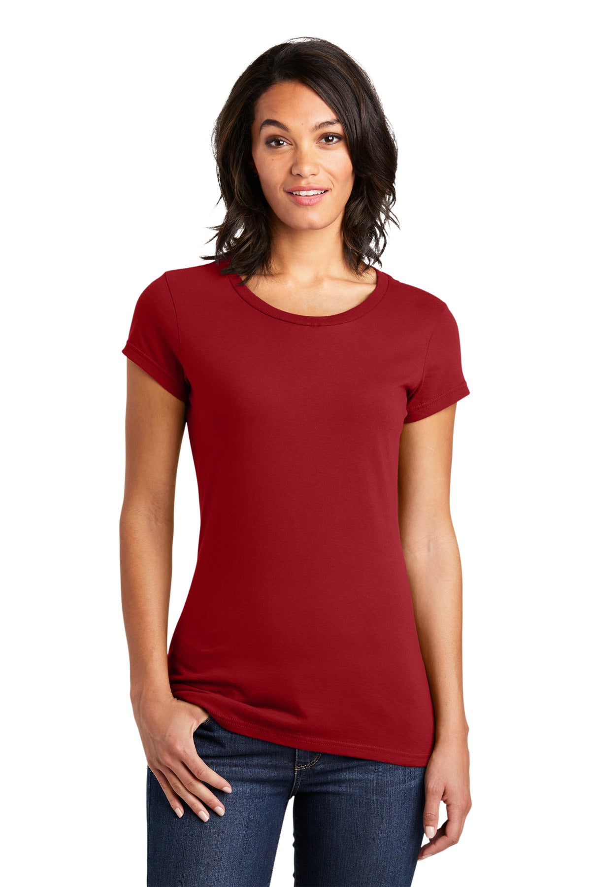 District- District® Women's Fitted Very Important Tee®. DT6001-Medtech- 3