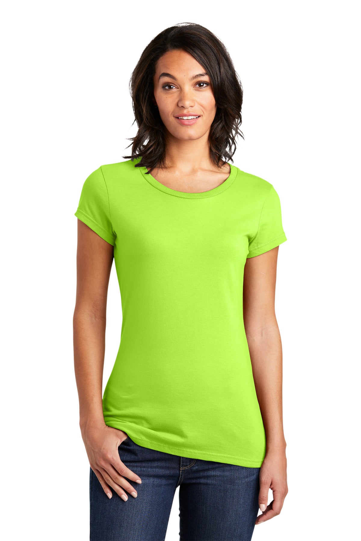 District- District® Women's Fitted Very Important Tee®. DT6001-Medtech- 18