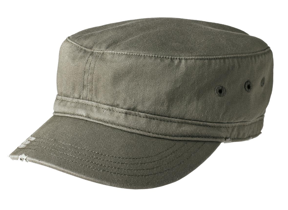 District- District® Distressed Military Hat. DT605-Medtech- 3