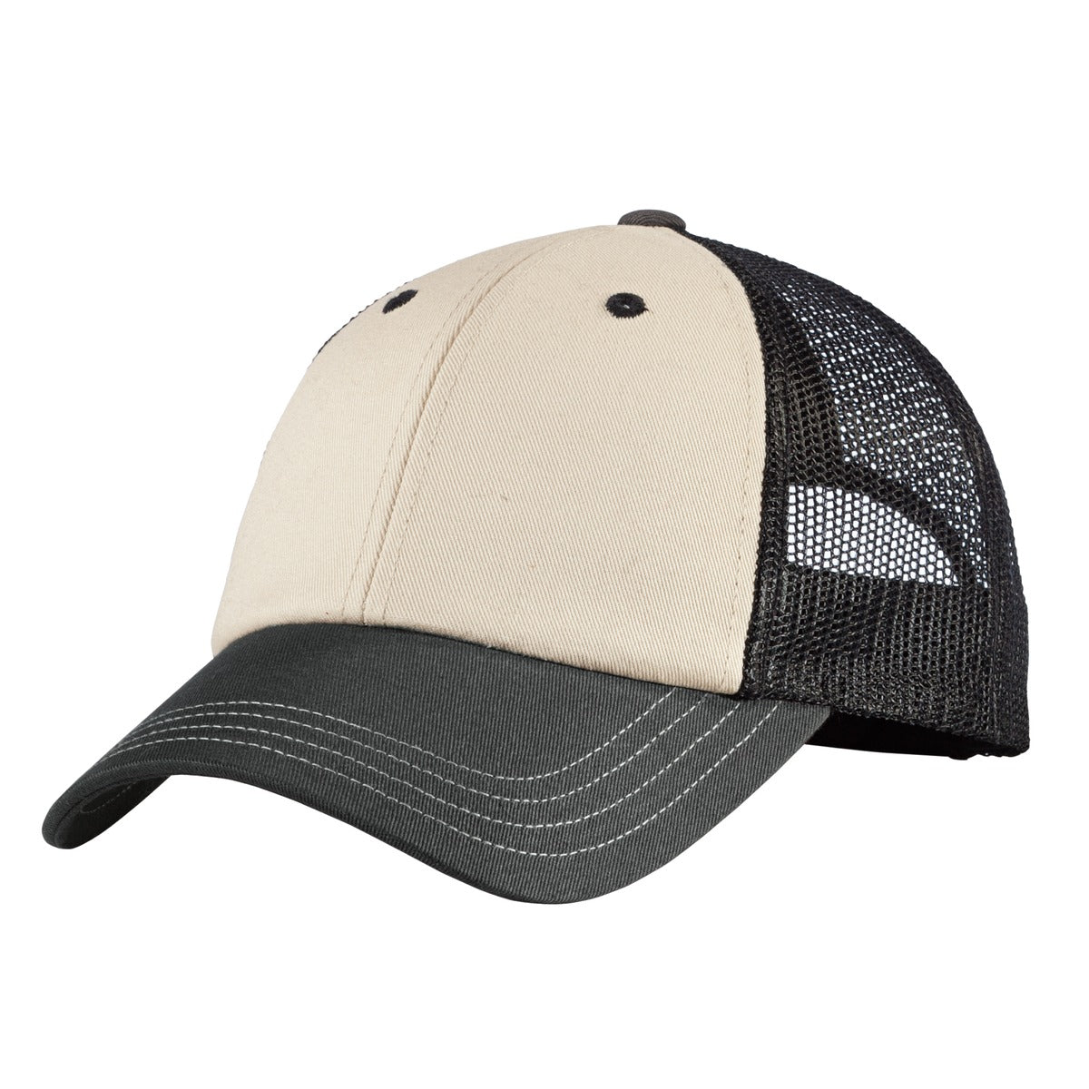 District- District® Tri-Tone Mesh Back Cap DT616-Medtech- 3