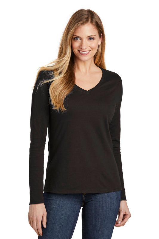 District- District ® Women's Very Important Tee ® Long Sleeve V-Neck. DT6201-Medtech- 1