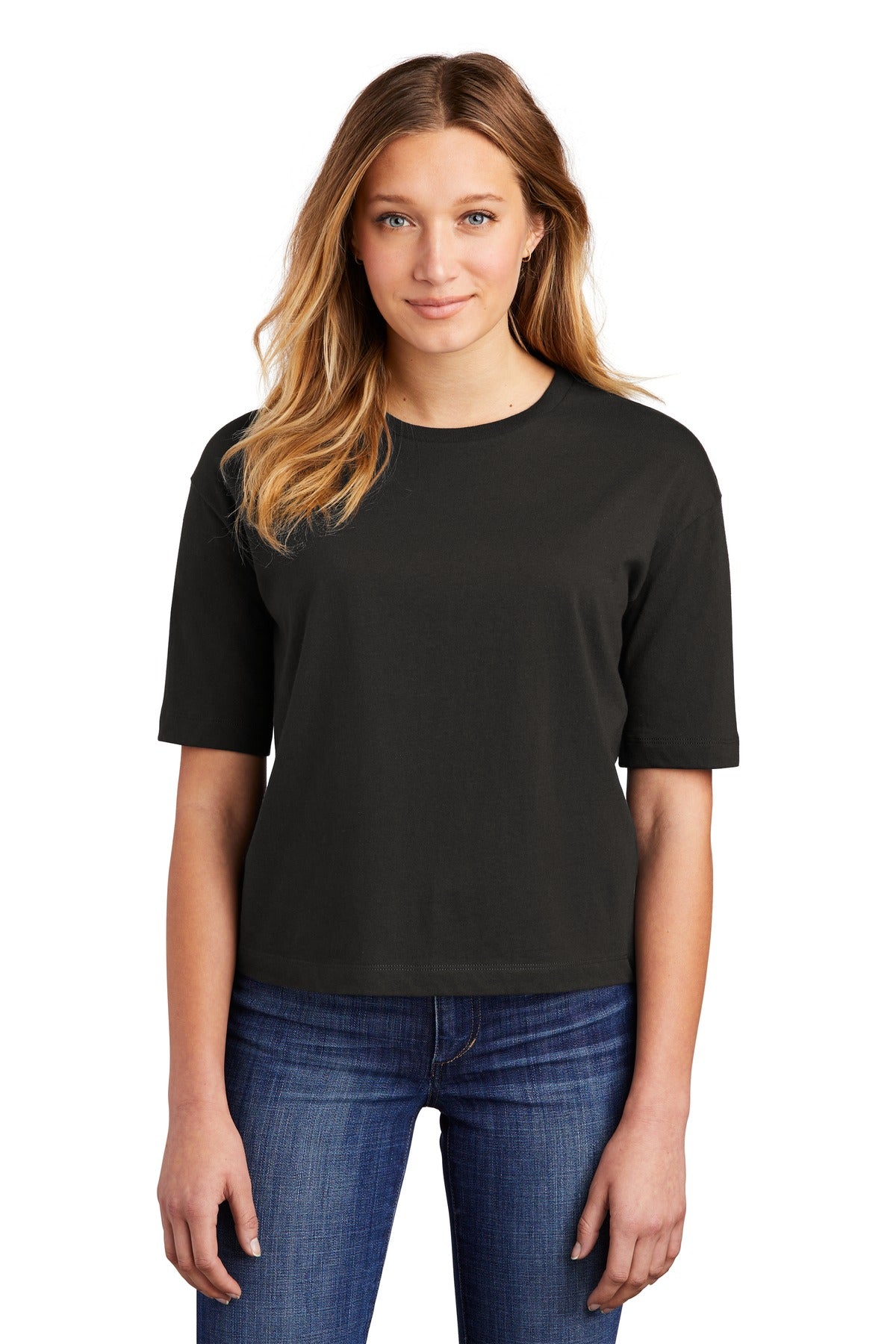 District- District ® Women's V.I.T. ™ Boxy Tee DT6402-Medtech- 1