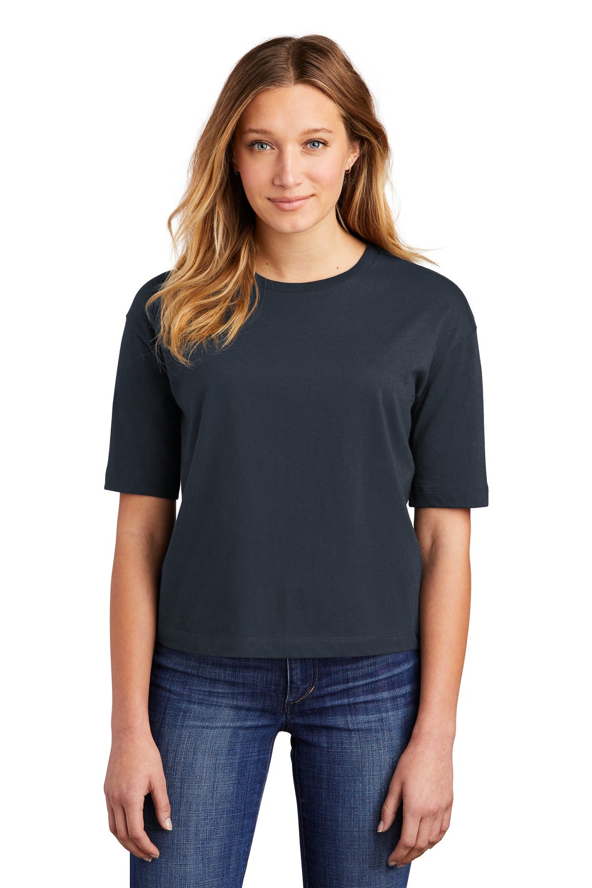 District- District ® Women's V.I.T. ™ Boxy Tee DT6402-Medtech- 4