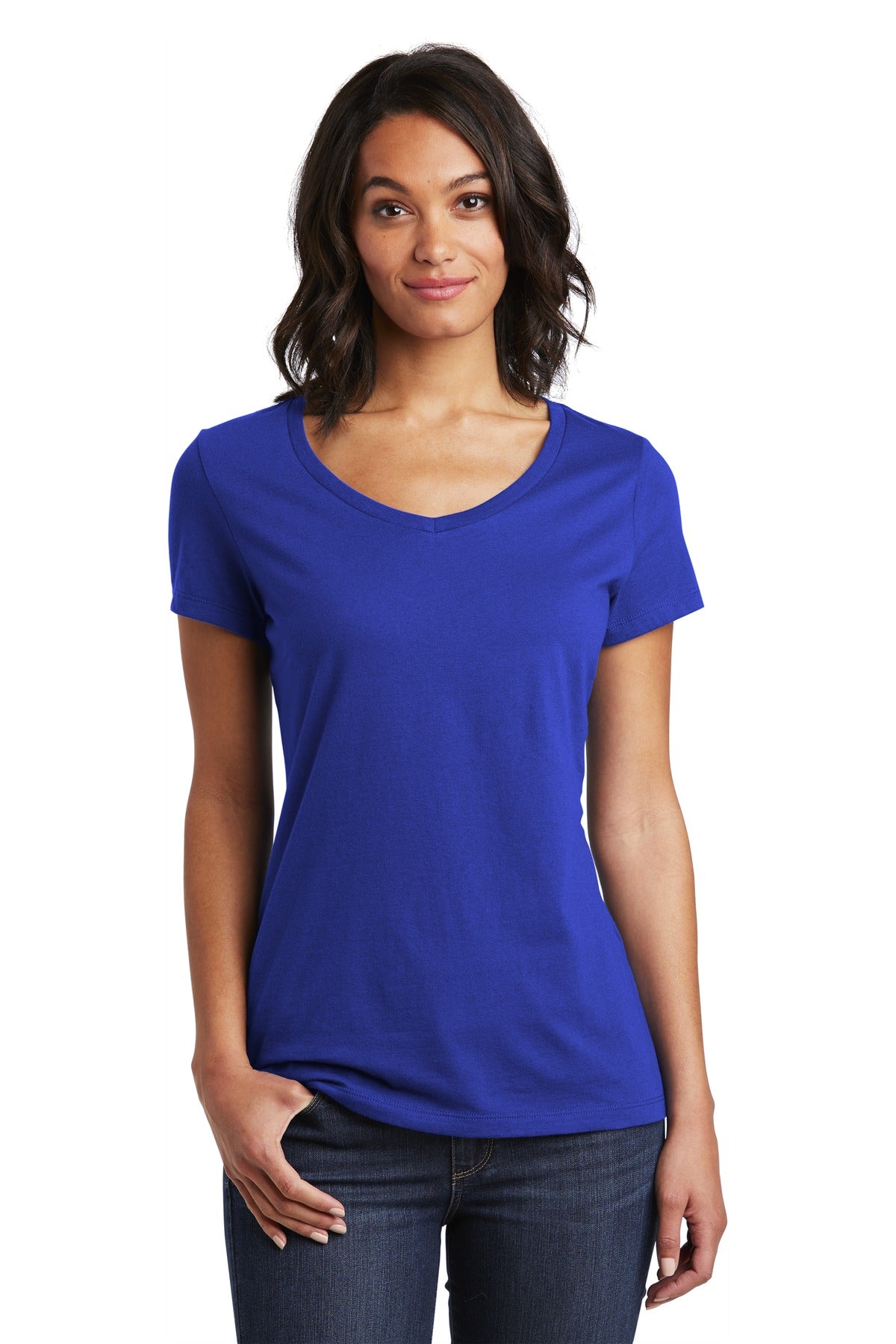 District- District ® Women's Very Important Tee ® V-Neck. DT6503-Medtech- 4