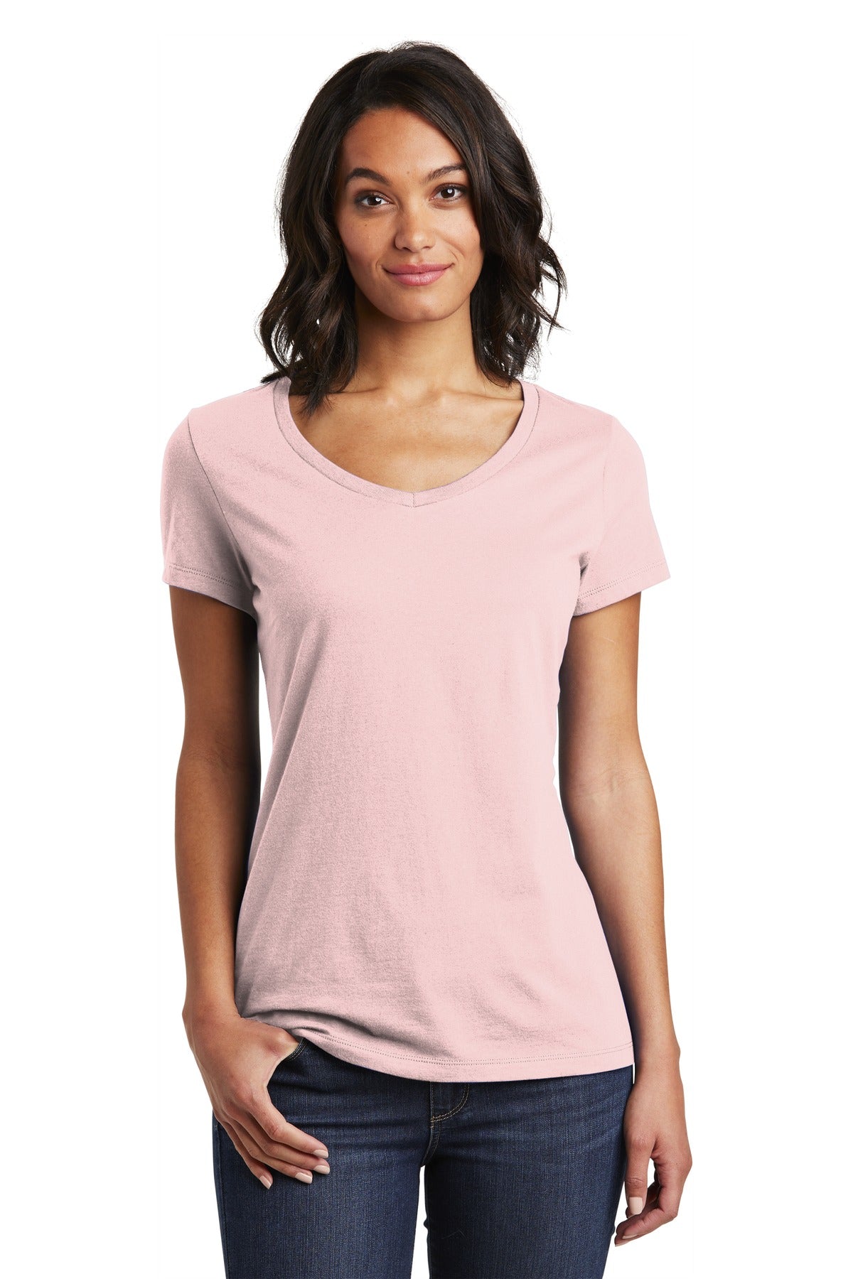 District- District ® Women's Very Important Tee ® V-Neck. DT6503-Medtech- 5