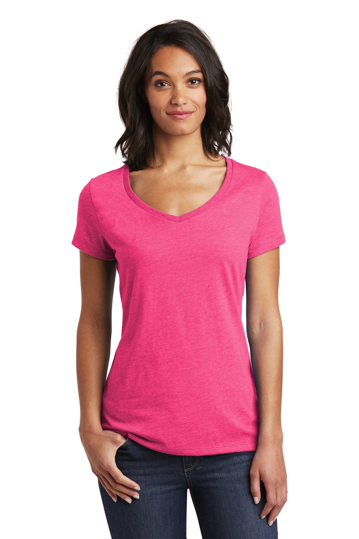 District- District ® Women's Very Important Tee ® V-Neck. DT6503-Medtech- 7