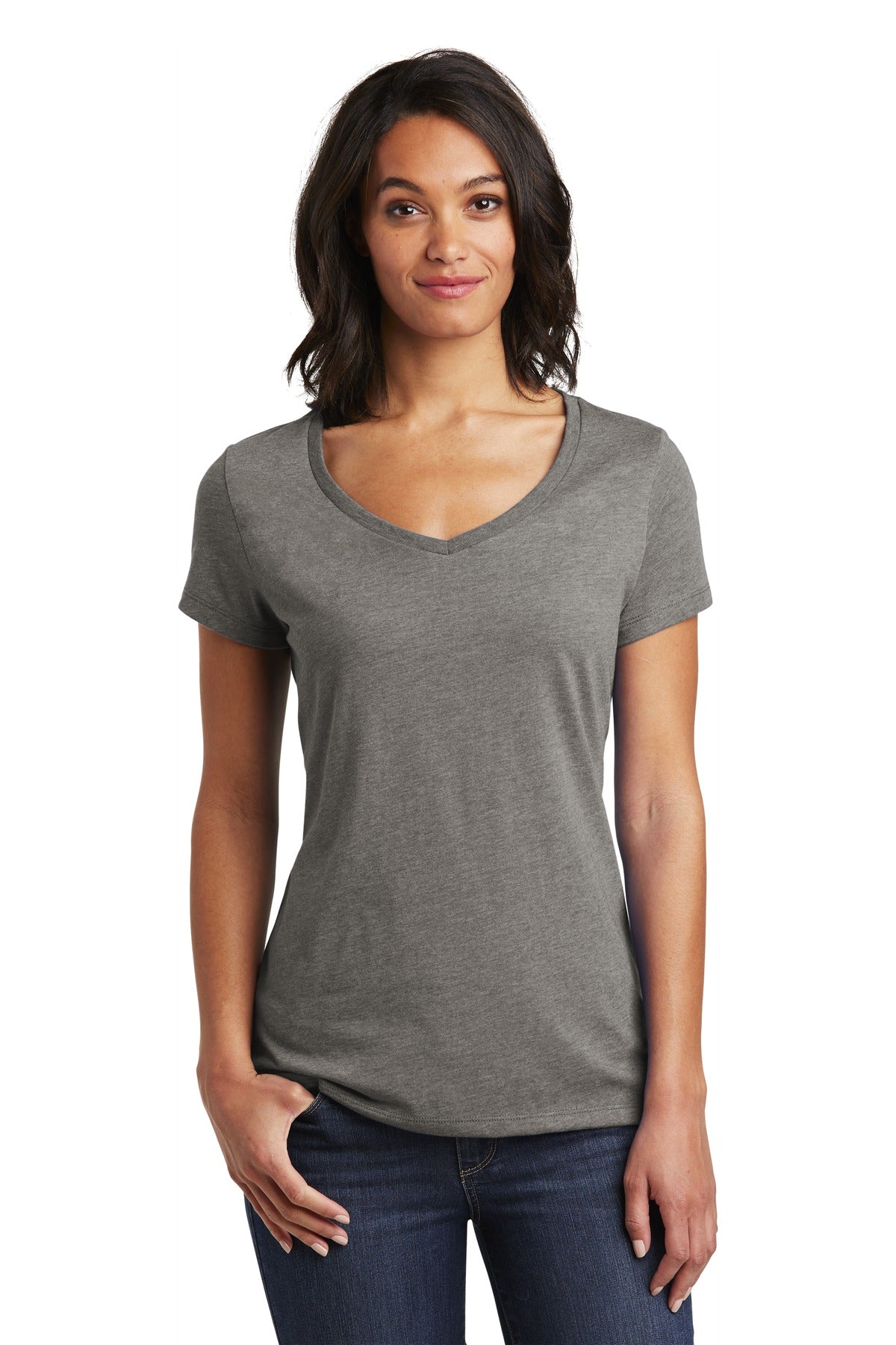 District- District ® Women's Very Important Tee ® V-Neck. DT6503-Medtech- 8