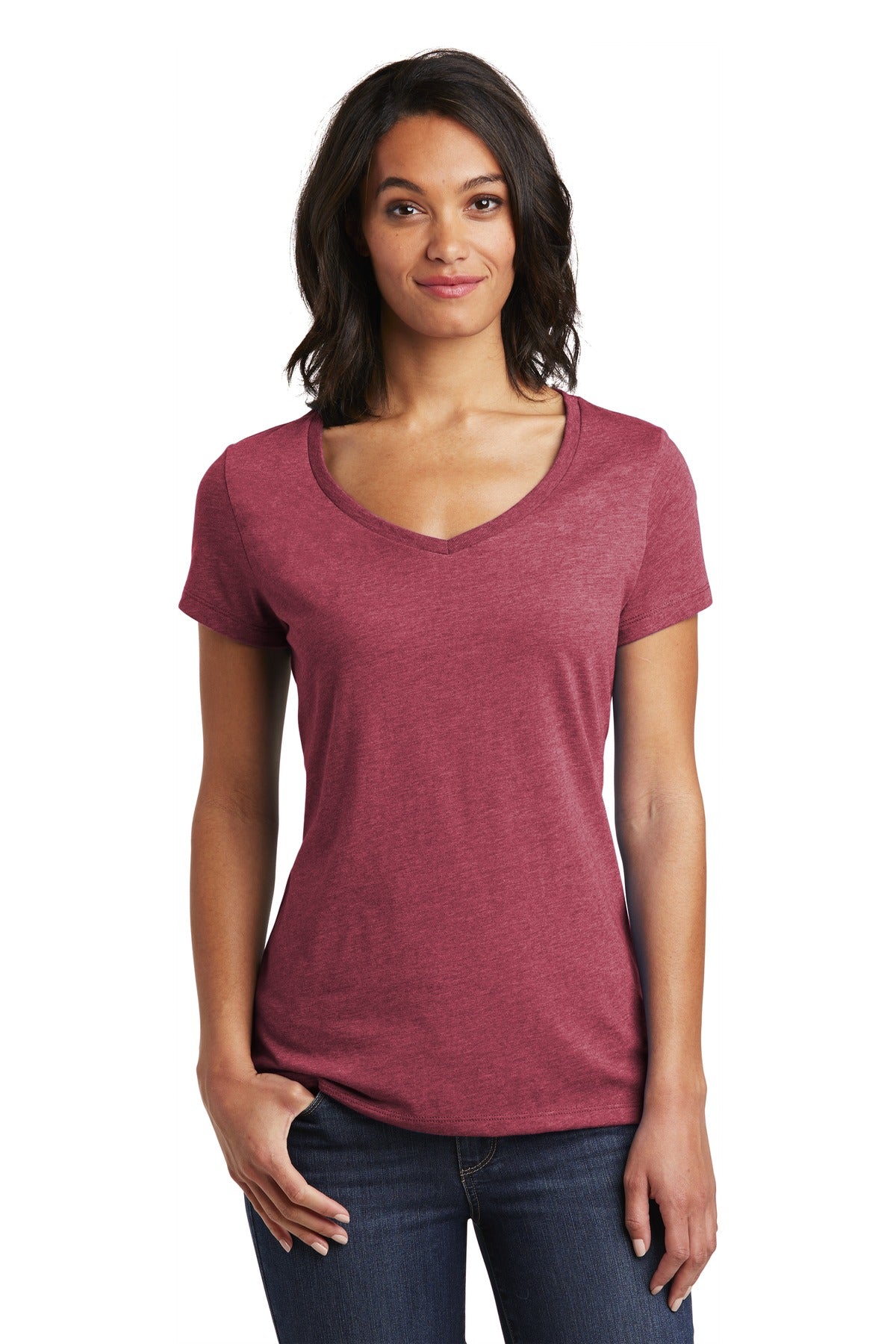 District- District ® Women's Very Important Tee ® V-Neck. DT6503-Medtech- 9