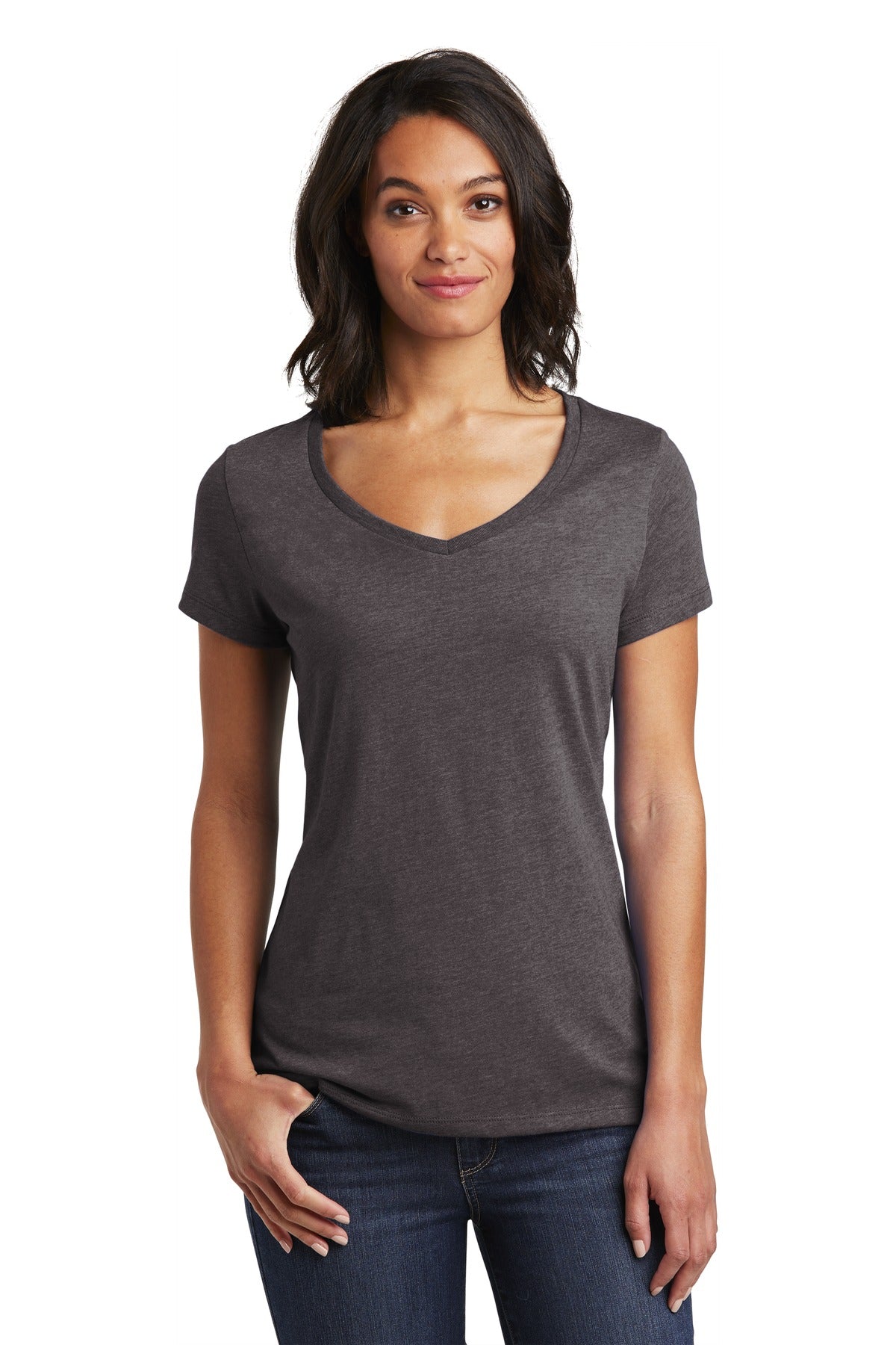 District- District ® Women's Very Important Tee ® V-Neck. DT6503-Medtech- 10