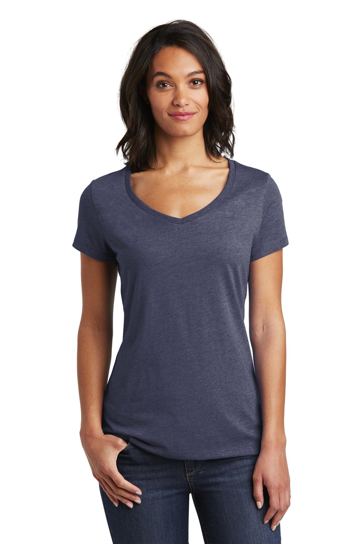 District- District ® Women's Very Important Tee ® V-Neck. DT6503-Medtech- 11