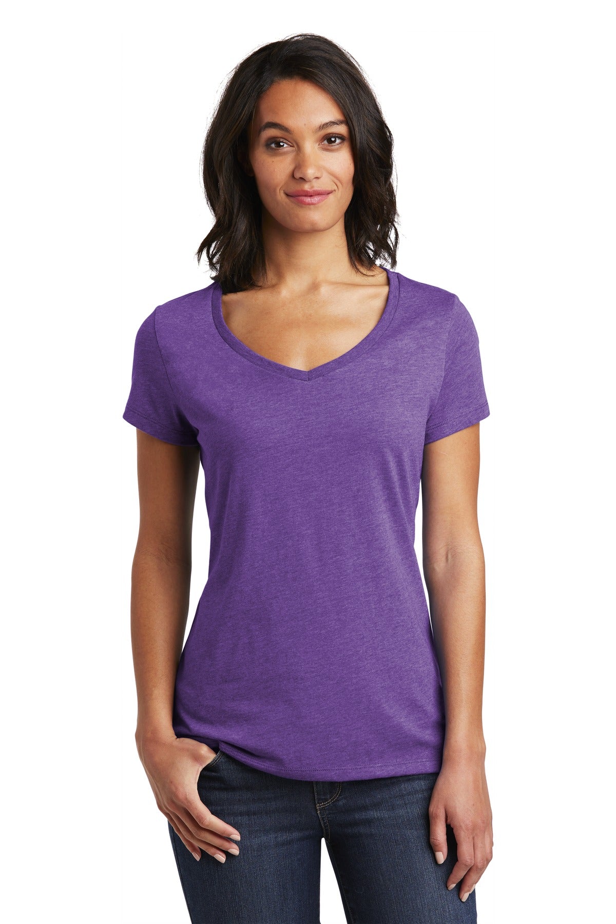 District- District ® Women's Very Important Tee ® V-Neck. DT6503-Medtech- 12