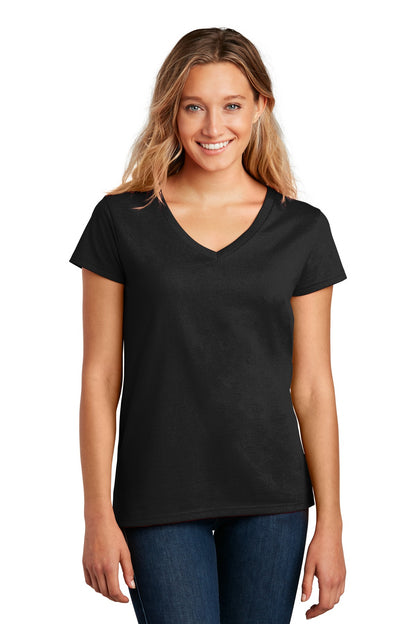 District- District ® Women's Re-Tee ™ V-Neck DT8001-Medtech- 1