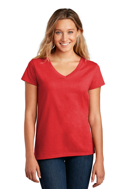 District- District ® Women's Re-Tee ™ V-Neck DT8001-Medtech- 10