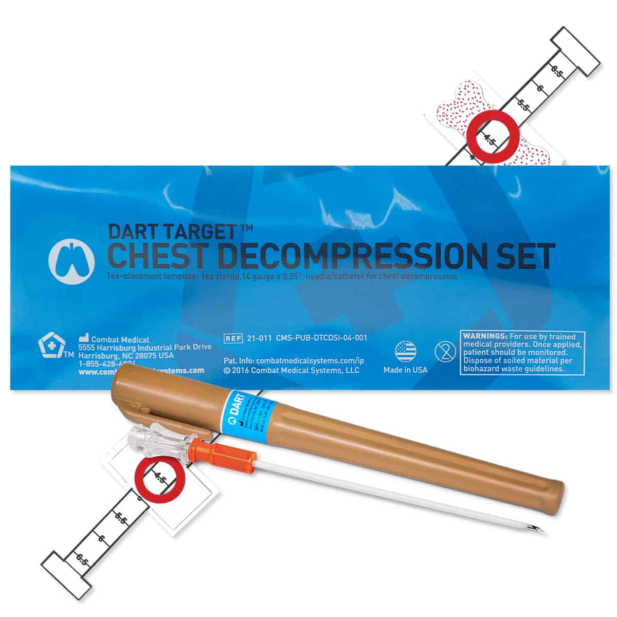 Dart Target™ Chest Decompression Set