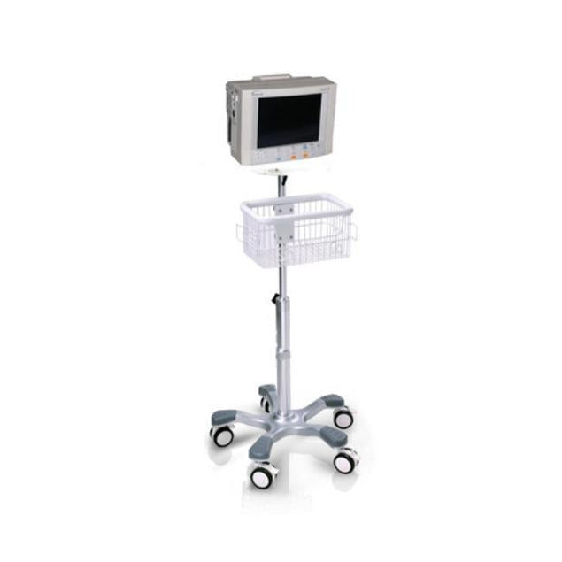 Datascope Passport XG Rolling Cart w/Utility Basket Big Wheel , New