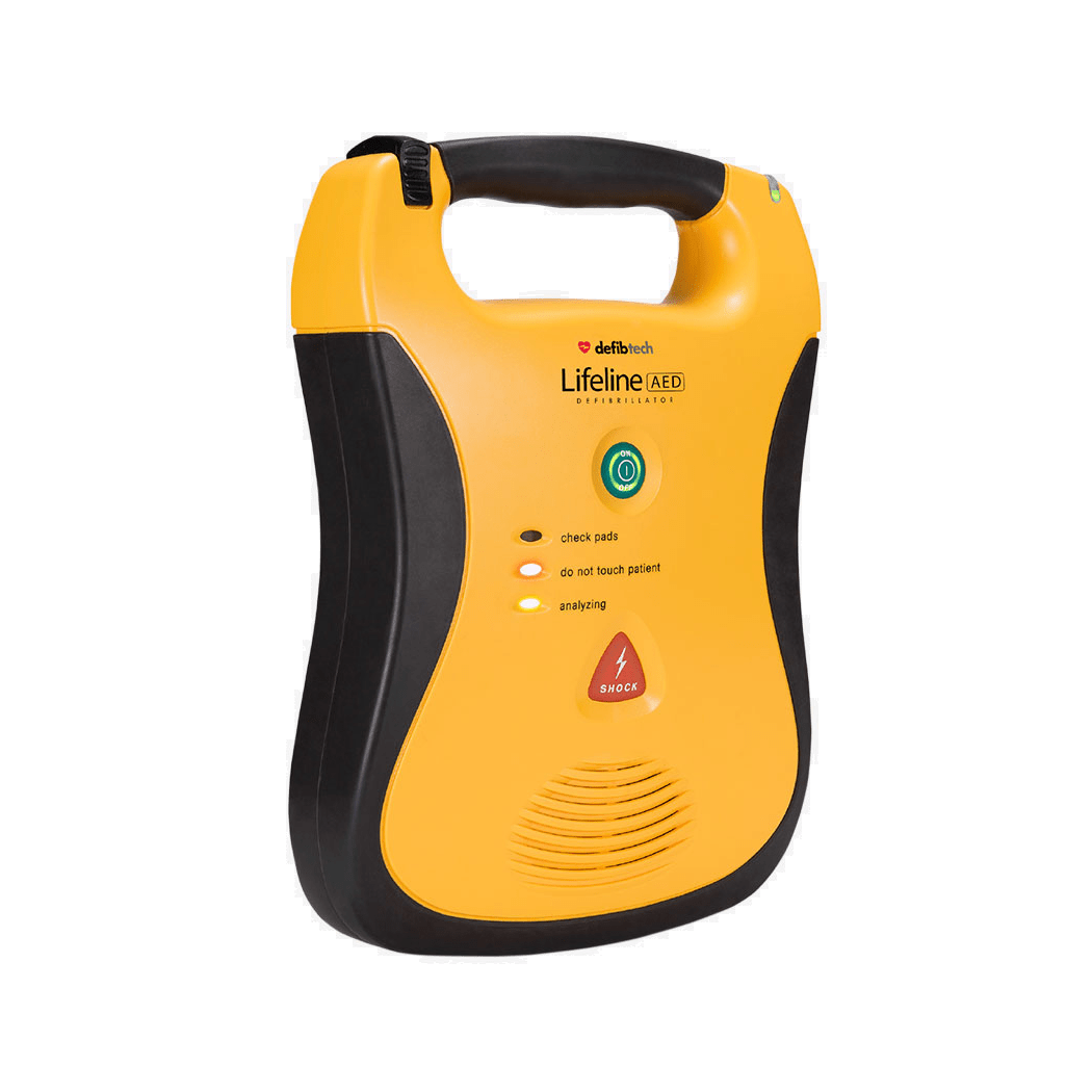 Defibtech LifeLine™ AED Package with Alarmed Wall Cabinet