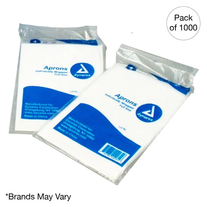 Disposable Aprons Case of 1000