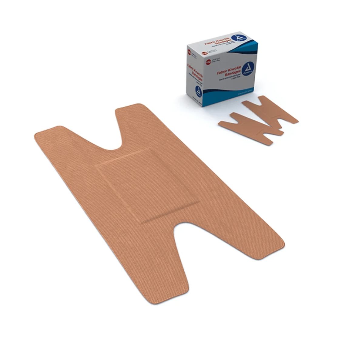 Dynarex® Adhesive Fabric Bandages, 1 1/2" x 3" BX/100