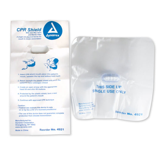 Dynarex CPR Shield w/One Way Valve