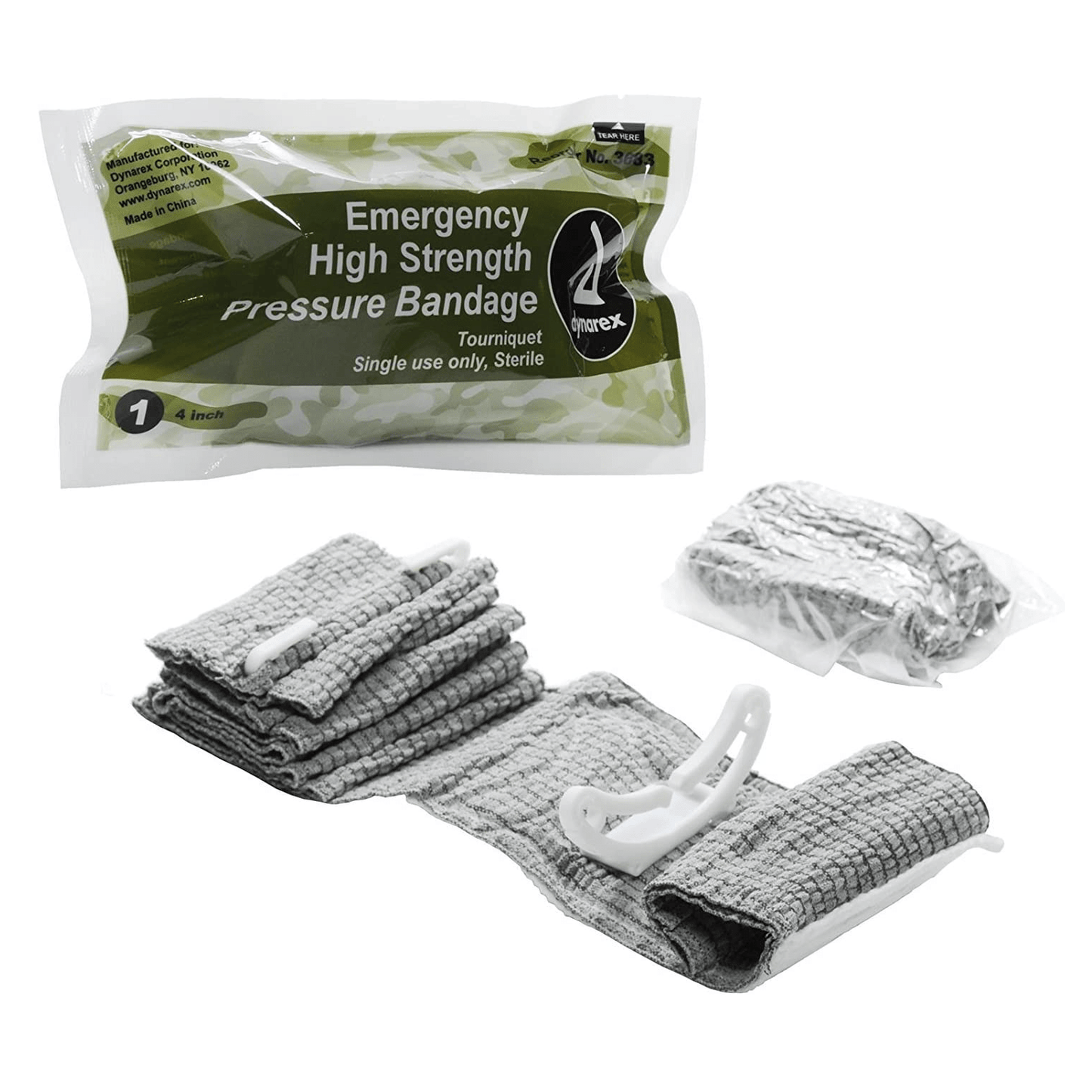 Dynarex® Emergency High Strength Pressure Bandages