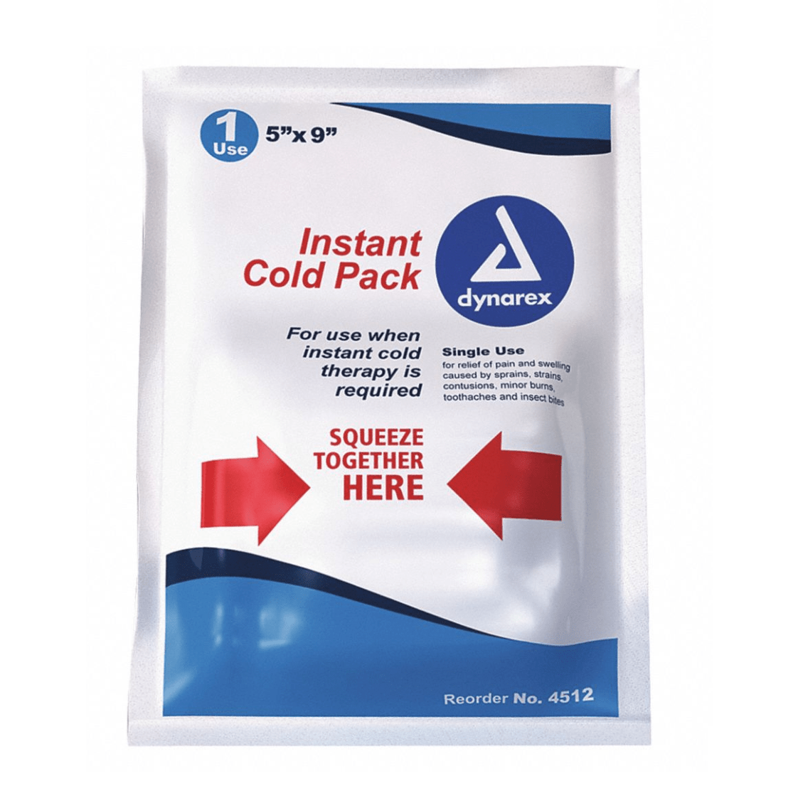 Dynarex® Instant Cold Pack, 5" x 9"