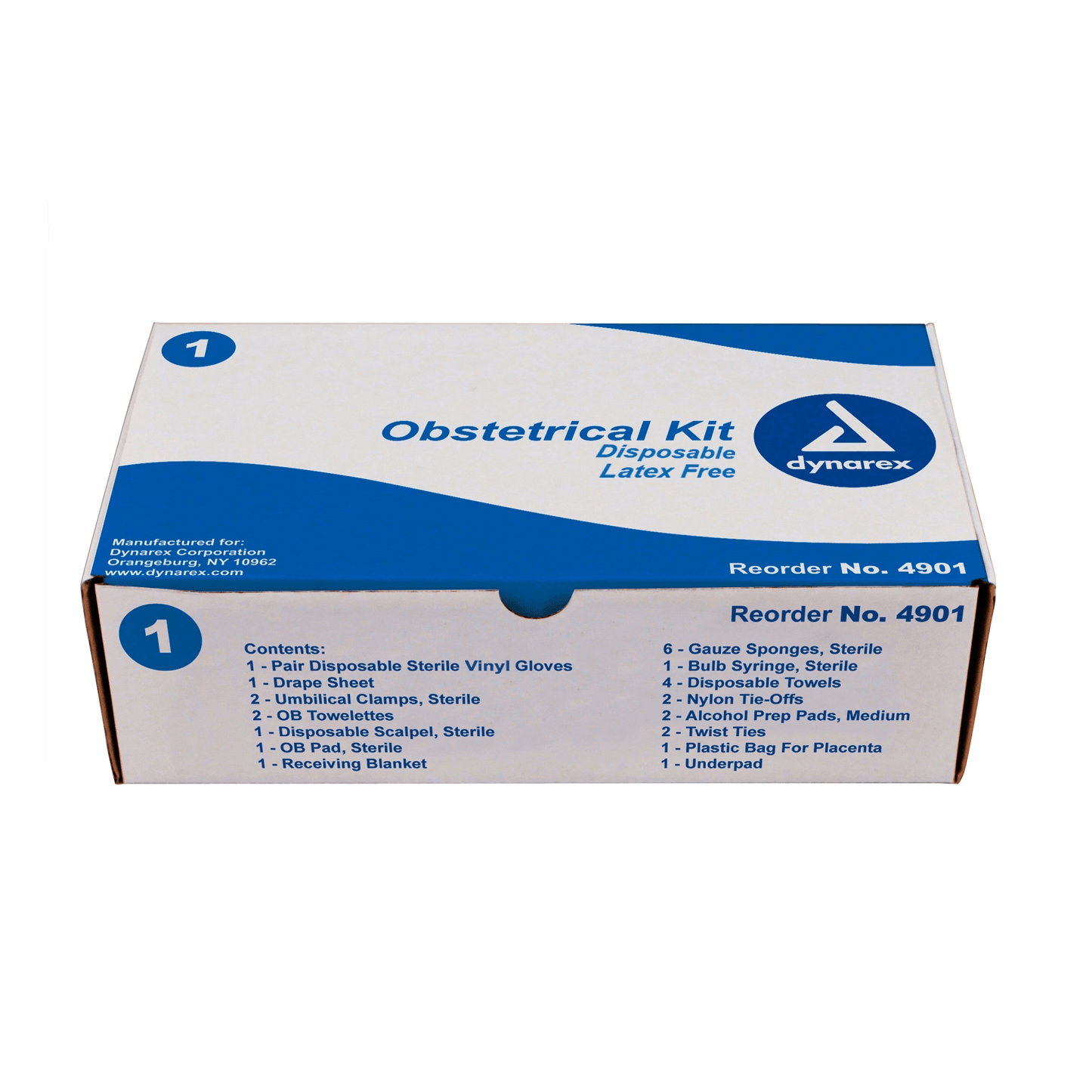 Dynarex® Obstetrical Kit OB , Boxed