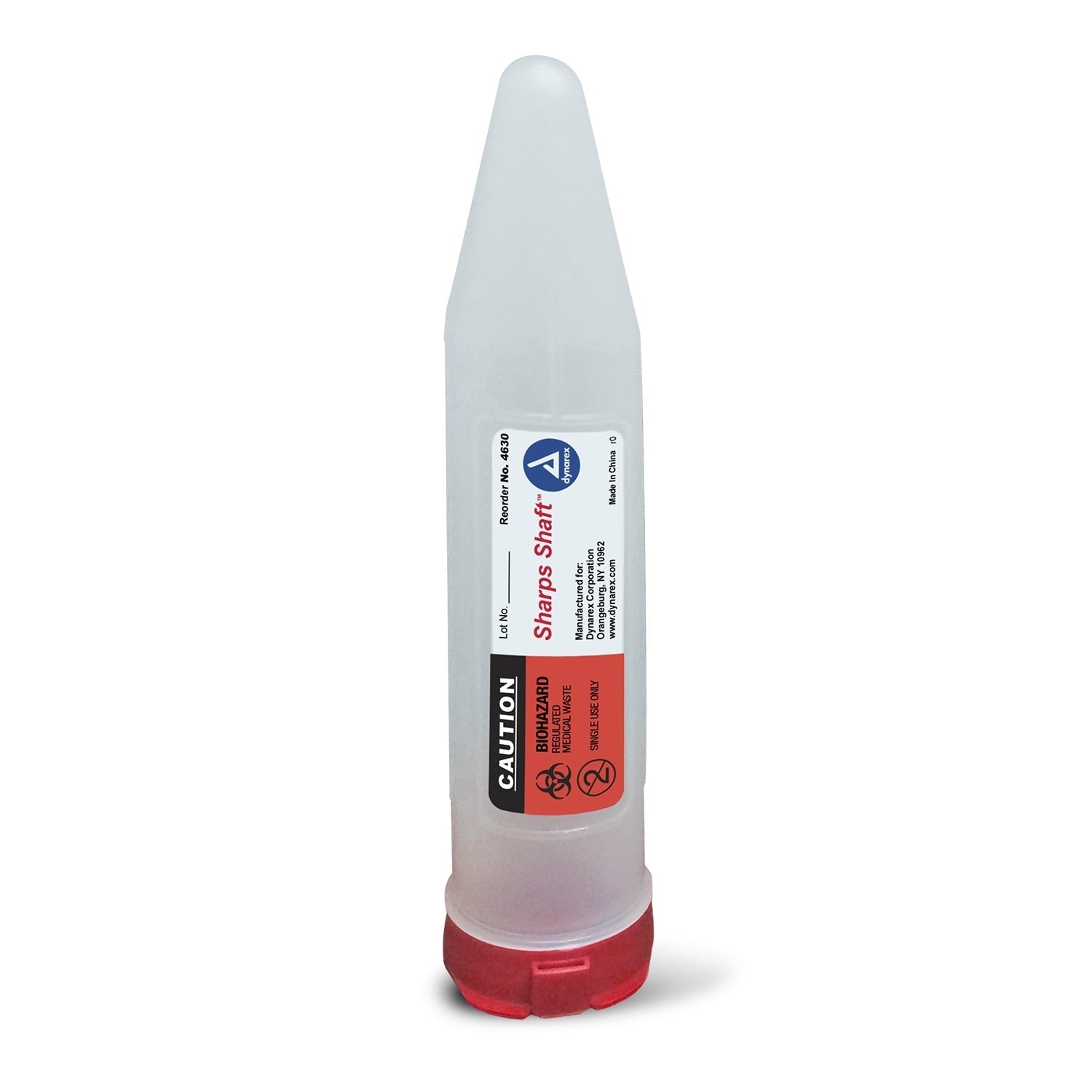 Dynarex® Sharps Shaft™ Transportable Sharps Container