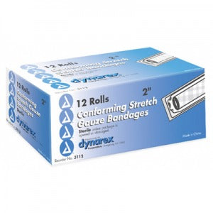 Dynarex Stretch Gauze Roll Sterile