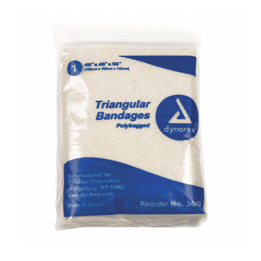 Dynarex® Triangular Bandage 40" x 40" x 56"