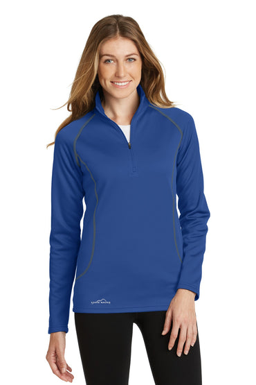 Eddie Bauer- Eddie Bauer® Women's Smooth Fleece 1/2-Zip. EB237-Medtech- 2