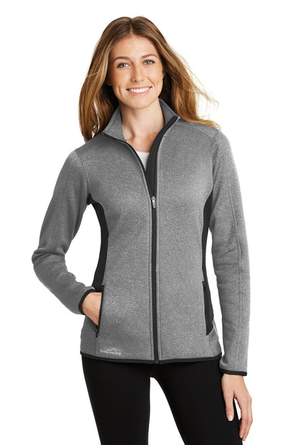 Eddie Bauer- Eddie Bauer® Women's Full-Zip Heather Stretch Fleece Jacket. EB239-Medtech- 3