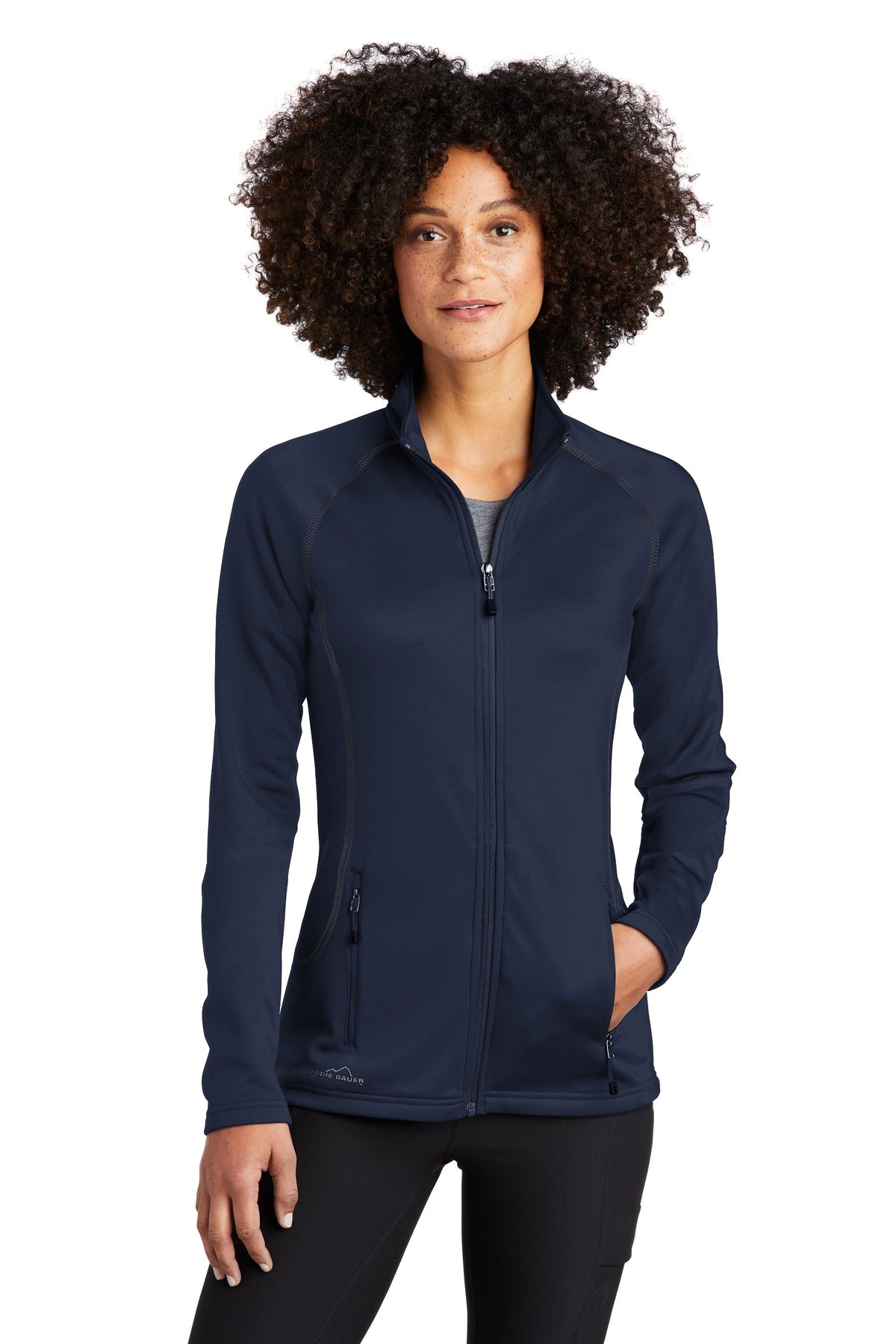 Eddie Bauer- Eddie Bauer ® Women's Smooth Fleece Full-Zip. EB247-Medtech- 3