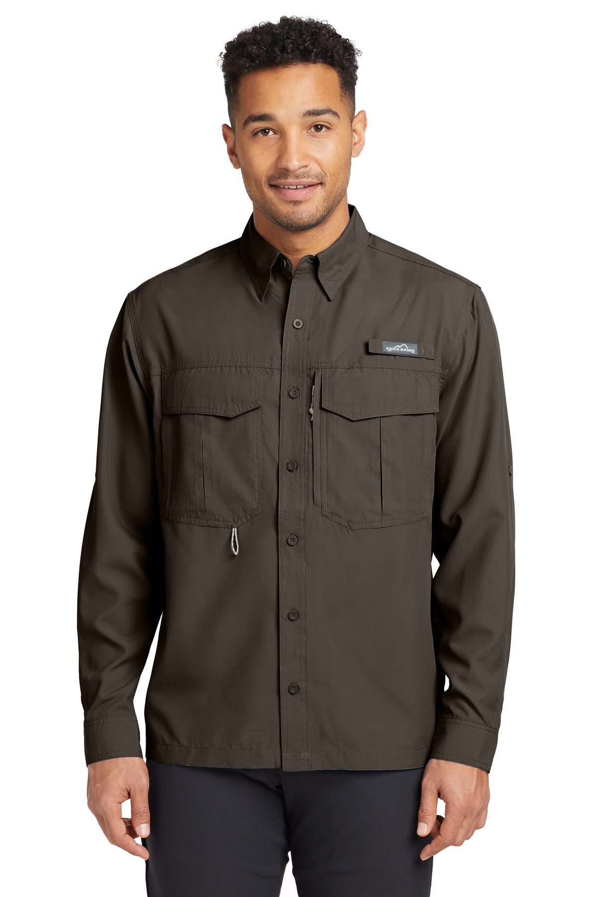 Eddie Bauer- Eddie Bauer® - Long Sleeve Performance Fishing Shirt. EB600-Medtech- 1