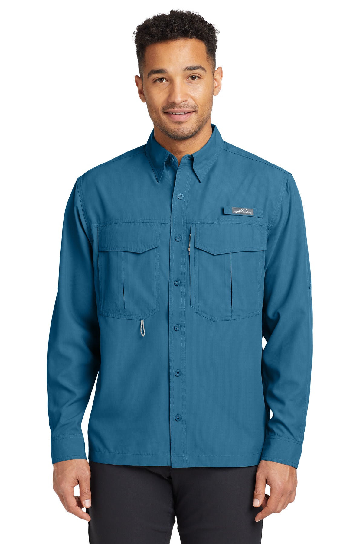 Eddie Bauer- Eddie Bauer® - Long Sleeve Performance Fishing Shirt. EB600-Medtech- 3