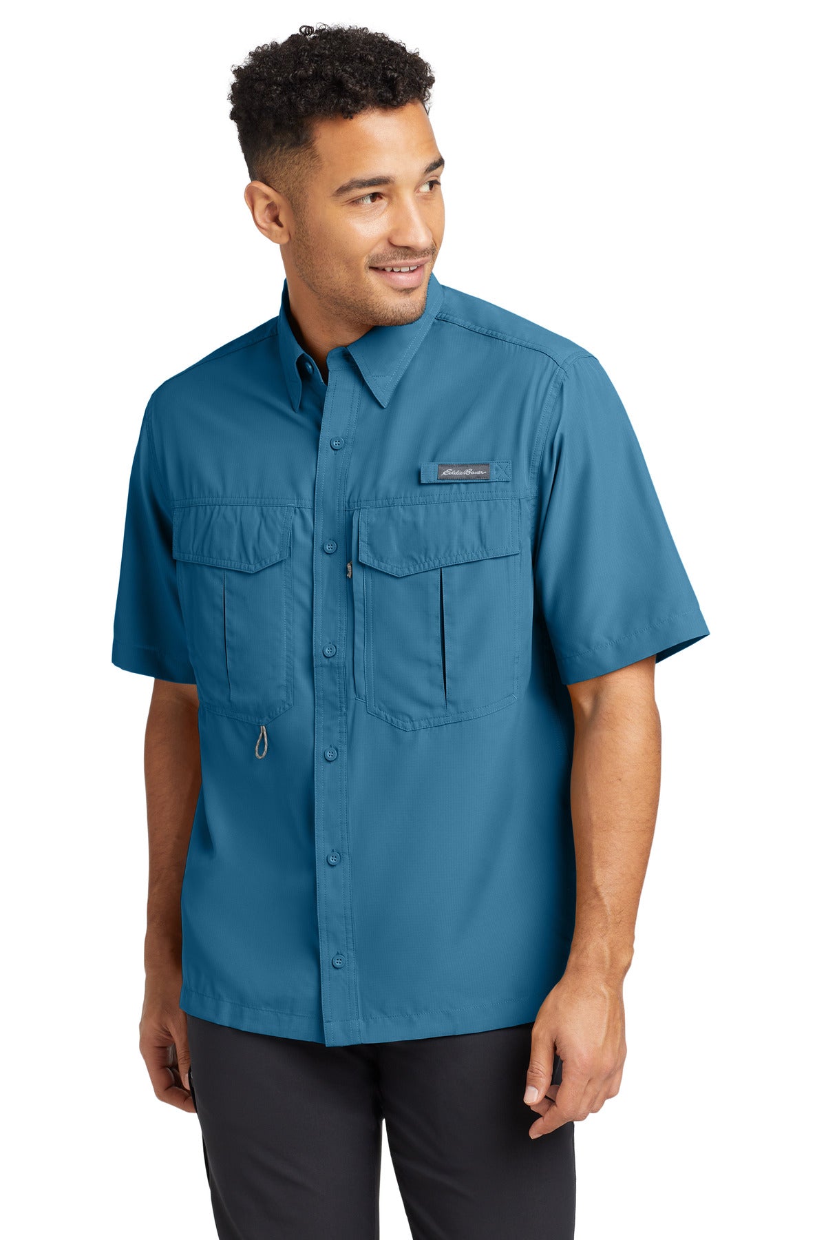 Eddie Bauer- Eddie Bauer® - Short Sleeve Performance Fishing Shirt. EB602-Medtech- 3